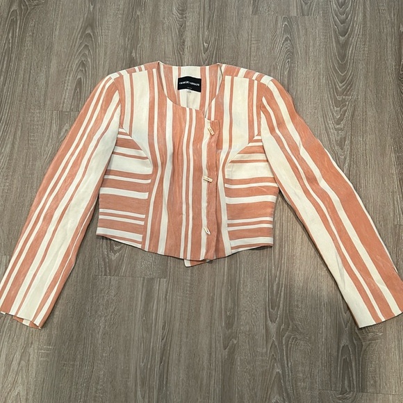 Vintage Giorgio Armani Silk Jacket - Picture 1 of 5